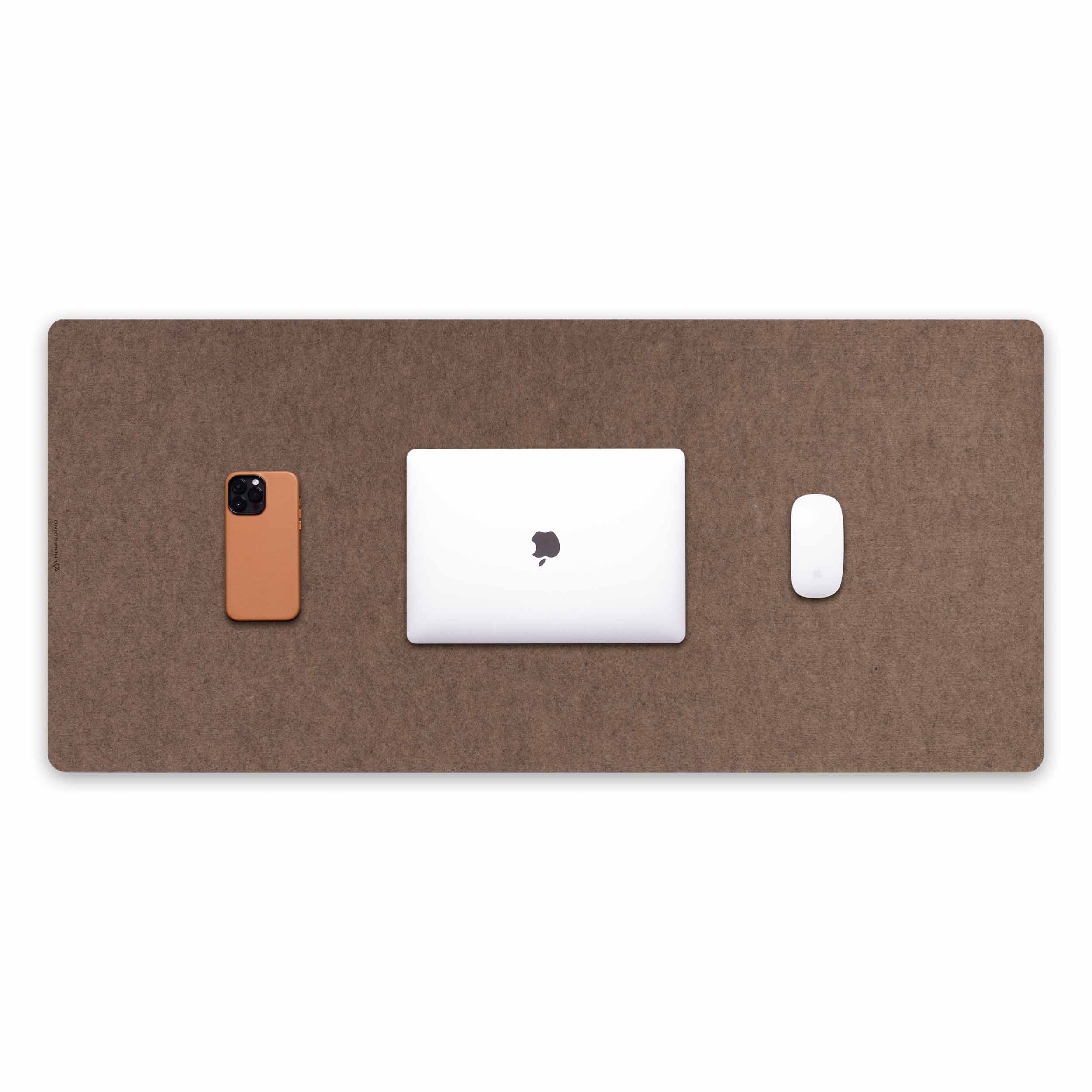 Minardino Milanese Caramel Large Woolfelt Deskpad Minardino Milanese Caramel Large Woolfelt Deskpad